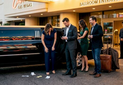 Role of limos in Vegas events for upscale celebrations