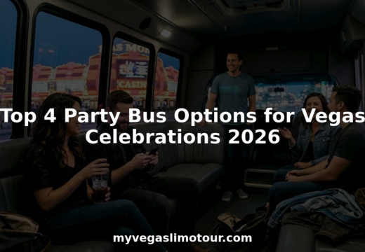 Top 4 Party Bus Options for Vegas Celebrations 2026